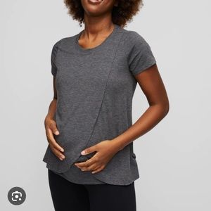 Motherhood Maternity Nursing T Shirt top